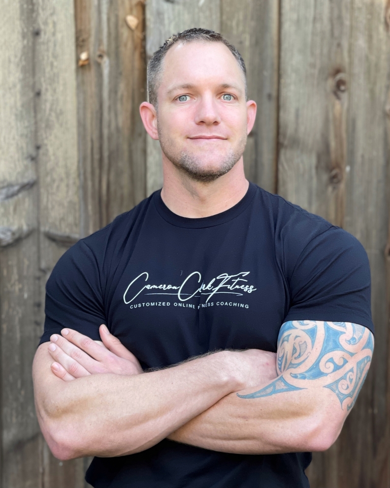 Personal trainer Cameron Clark