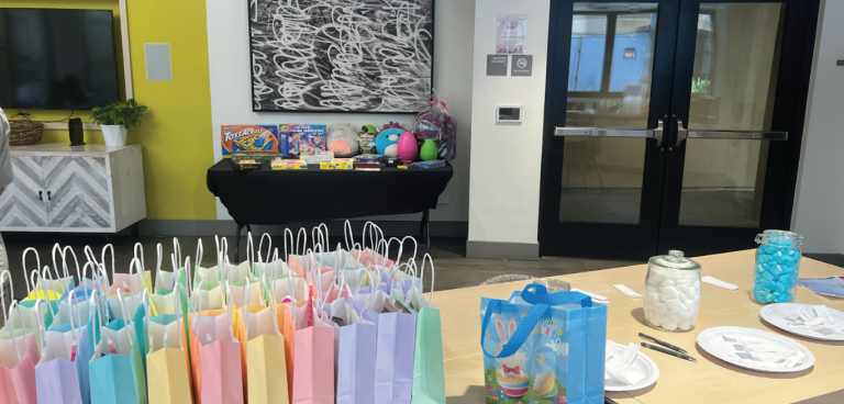 Clubhouse Event for Spring Egg Hunt